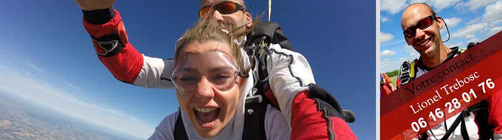 Saut en parachute Toulouse, Albi : baptême