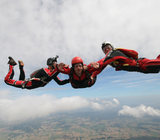 Saut en parachute