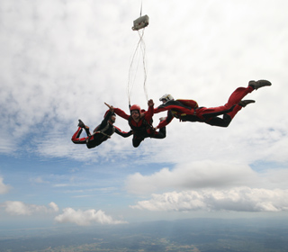 Saut en parachute