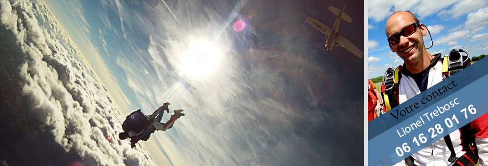 Saut en parachute Rodez, Albi avec Objectif Chute Libre